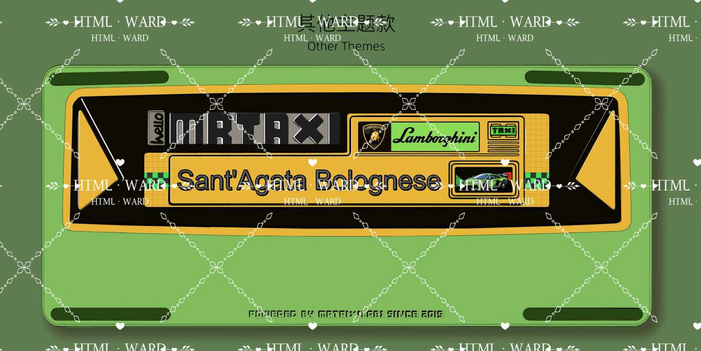 [Group Buy] Matrix Lab Mr.Taxi Accent Piece