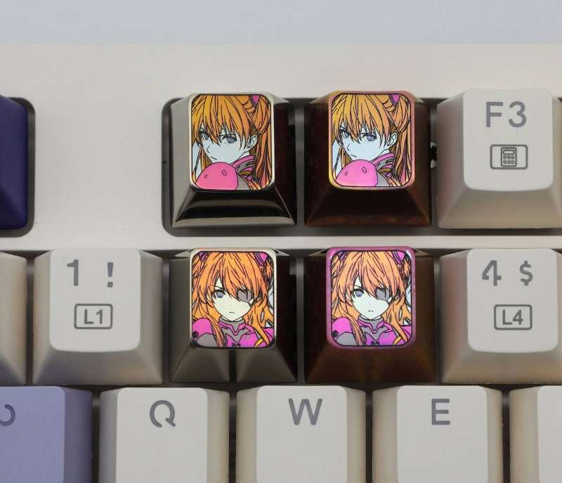 [Group Buy] Asuka Round 4 ESC R1 profile keycap